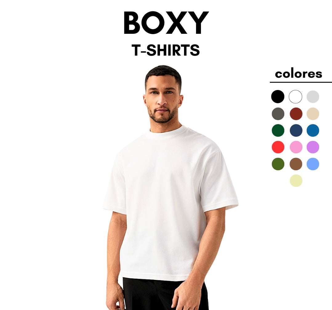 Camiseta Tipo Boxy