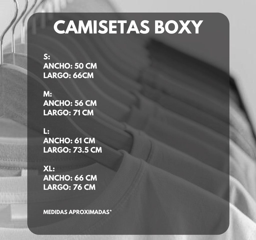 Camiseta Tipo Boxy