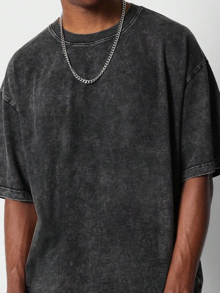 Camiseta Oversize Washed - 230 gramos