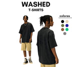 Camiseta Oversize Washed - 230 gramos