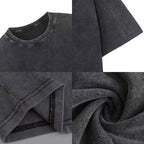 Camiseta Oversize Washed - 230 gramos