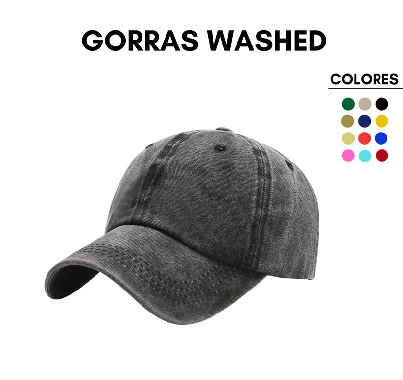 Gorras Washed