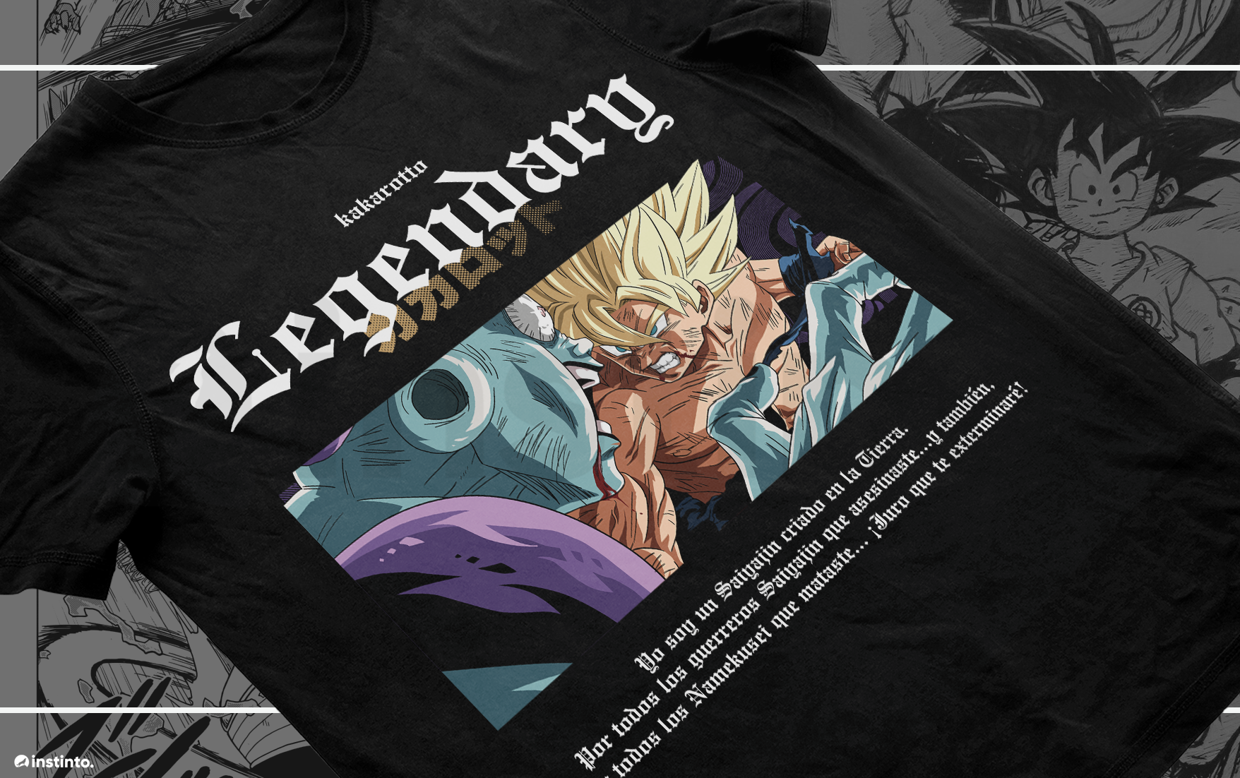 DRAGON BALL -  Goku and Freezer