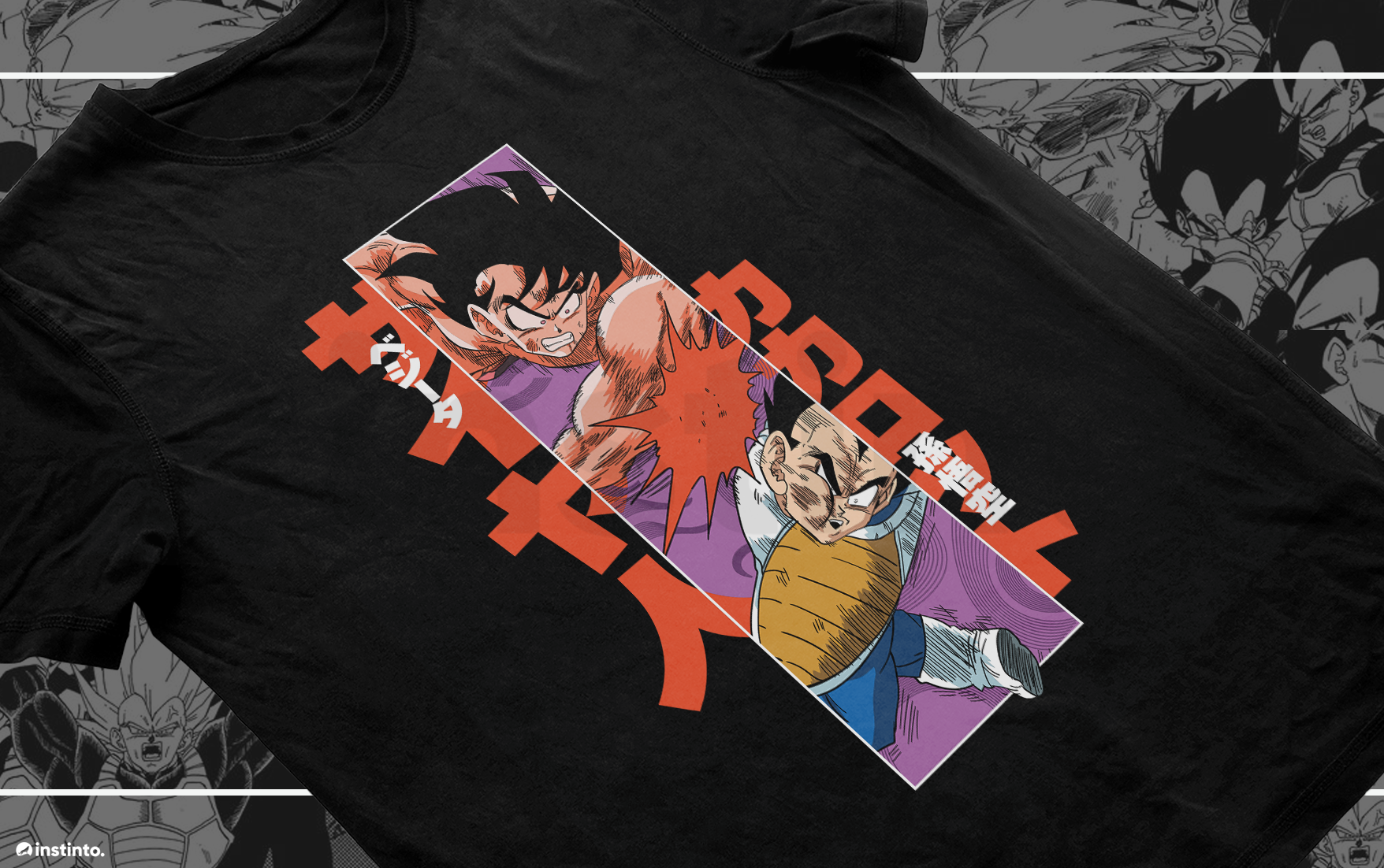 DRAGON BALL -  Goku and Vegeta