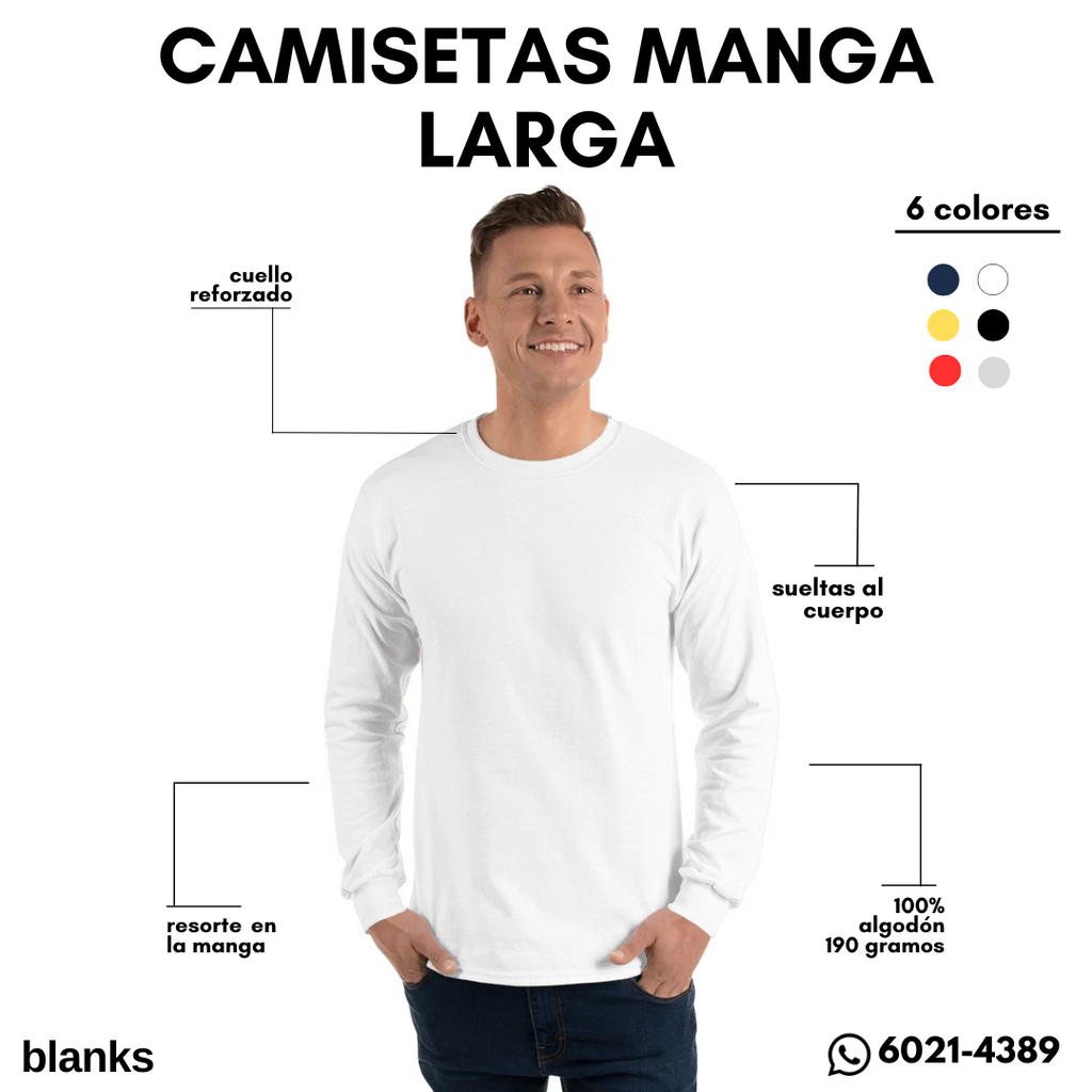 Camiseta Manga Larga