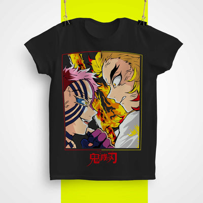 DEMON SLAYER - Kyojuro Rengoku y Akaza