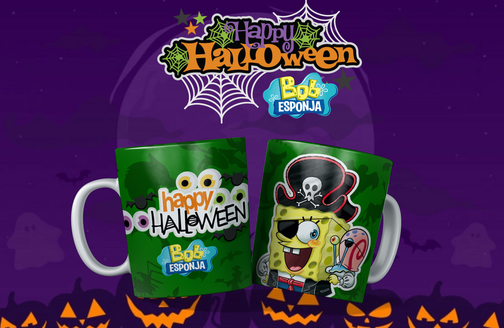 TAZAS DE BOB ESPONJA