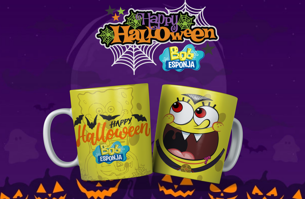 TAZAS DE BOB ESPONJA
