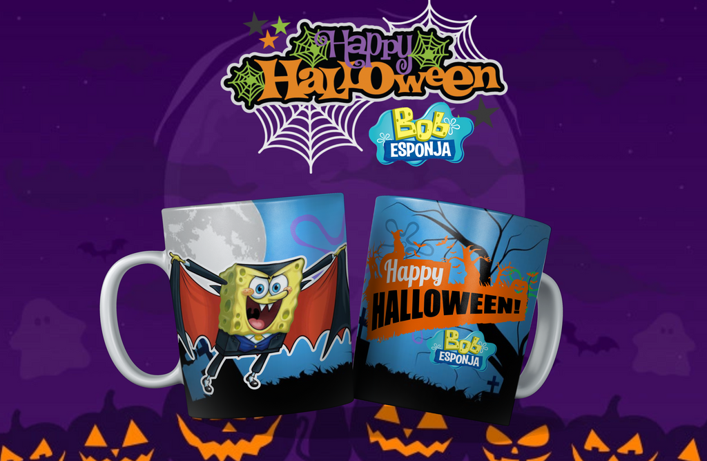 TAZAS DE BOB ESPONJA