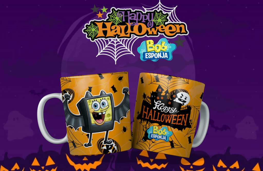 TAZAS DE BOB ESPONJA